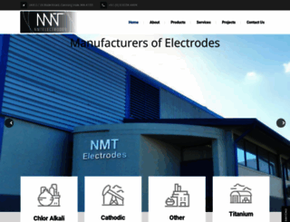 nmtelectrodes.com screenshot