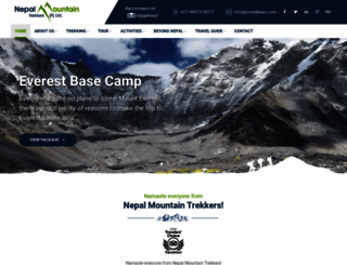 nmtrekkers.com screenshot