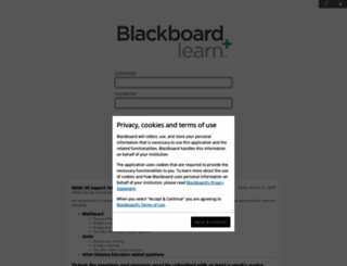 nnmc.blackboard.com screenshot