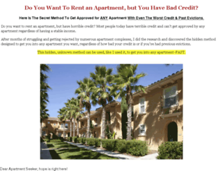 no-credit-check-apartments.com screenshot