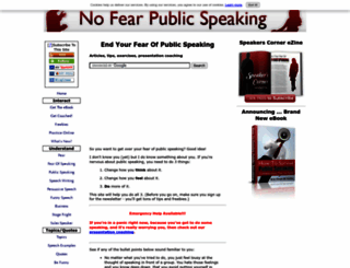 no-fear-public-speaking.com screenshot