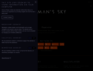 no-mans-sky.com screenshot