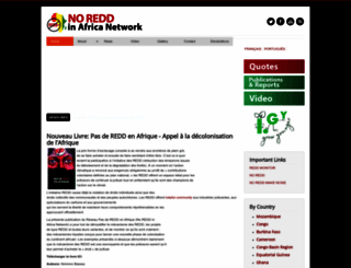 no-redd-africa.org screenshot