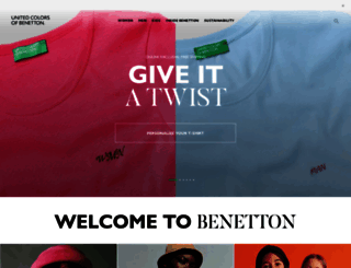 no.benetton.com screenshot