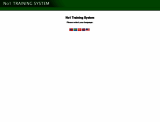 no1trainingsystem.com screenshot