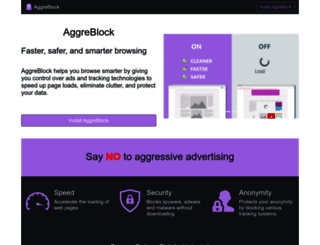 noagressive-ads.com screenshot