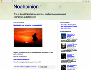 noahpinionblog.blogspot.ca screenshot