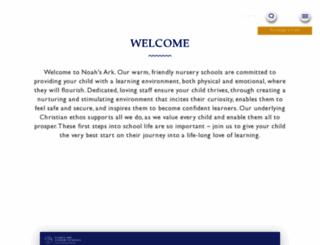 noahsarknurseryschools.org.uk screenshot