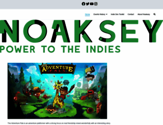 noaksey.com screenshot