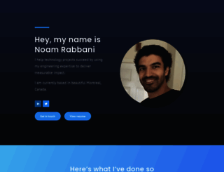 noamrabbani.com screenshot