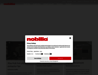 nobilia.de screenshot