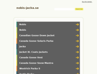 nobis-jacka.se screenshot