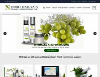 noble-naturals.com screenshot