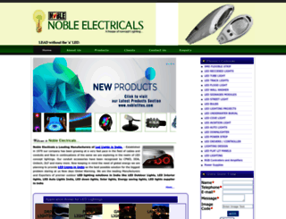nobleelectricals.com screenshot