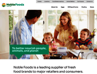 noblefoods.co.uk screenshot