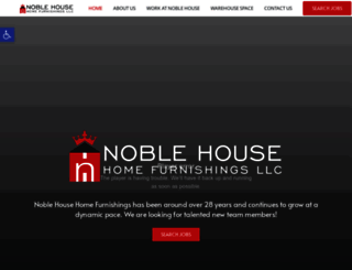 noblehousehomefurnishings.com screenshot