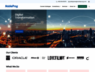 nobleprog.com.ph screenshot