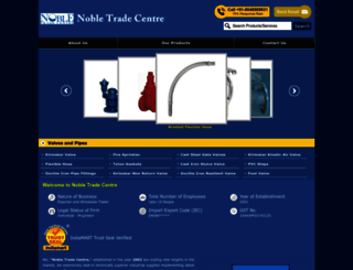nobletradecentre.com screenshot