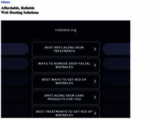 nobotox.org screenshot