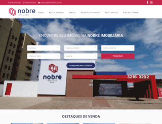 nobreimob.com.br screenshot
