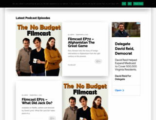 nobudgetfilmmakers.com screenshot