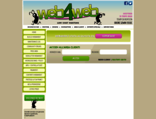 noc.web4web.it screenshot