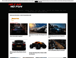 nocarnofun.com screenshot