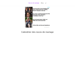 nocesdemariage.fr screenshot