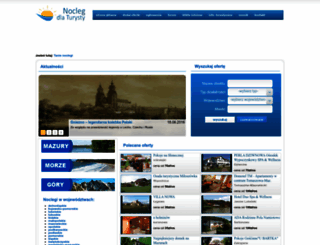 noclegdlaturysty.pl screenshot