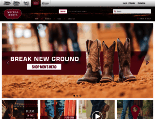nocona.com screenshot