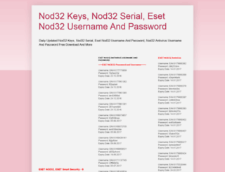 nod32-keys24.blogspot.com screenshot