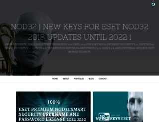 nod32activate.blogspot.com screenshot