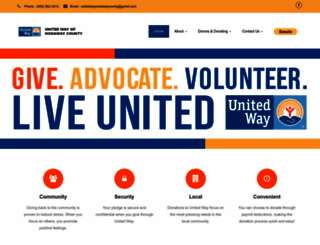 nodawayunitedway.org screenshot