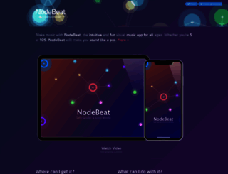 nodebeat.com screenshot