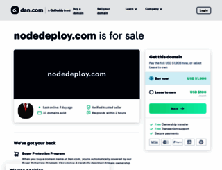 nodedeploy.com screenshot