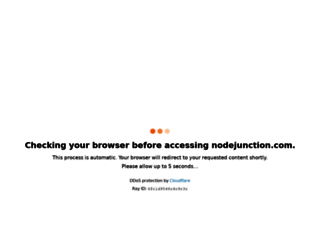 nodejunction.com screenshot