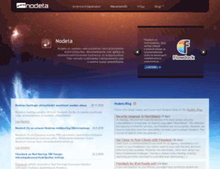 nodeta.fi screenshot
