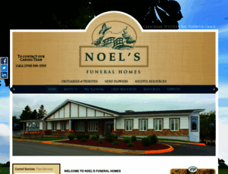 noelsfuneralhome.com screenshot