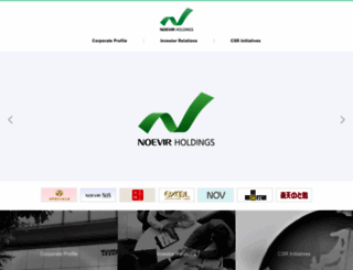 noevir.com screenshot