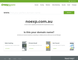 noexp.com.au screenshot