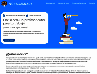nohagasnada.com screenshot