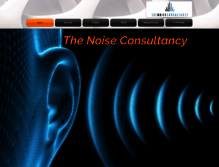 noiseconsultancy.com screenshot
