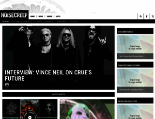 noisecreep.com screenshot