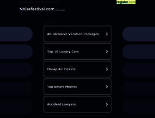 noisefestival.com screenshot