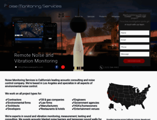 noisemonitoringservices.com screenshot