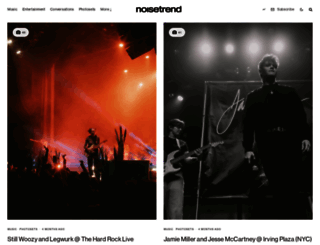 noisetrend.com screenshot