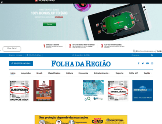 noivas.folhadaregiao.com.br screenshot