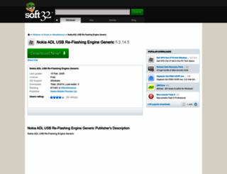 nokia-adl-usb-re-flashing-engine-generic.soft32.com screenshot