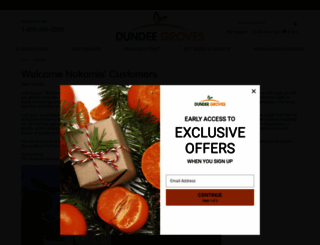 nokomisgroves.com screenshot