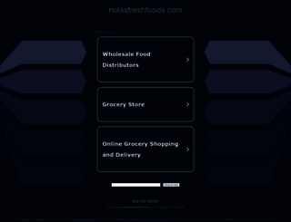 nolasfreshfoods.com screenshot